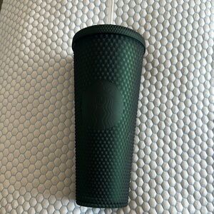 Starbucks Dark Green Textured Tumbler